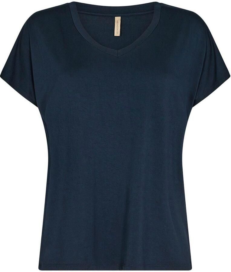 Soyaconcept T-shirt met labeldetail model 'Marcia'