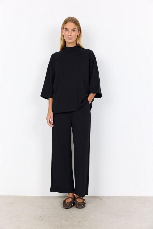 Soyaconcept Sweatshirt met opstaande kraag en 1 2-mouwen model 'BANU' - Foto 2