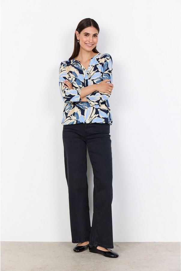 Soyaconcept Regular fit tuniekblouse van viscosemix model 'Felicity' - Foto 3