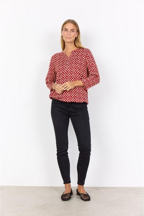 Soyaconcept Lang shirt met 3 4-mouwen model 'FELICITY' - Foto 2