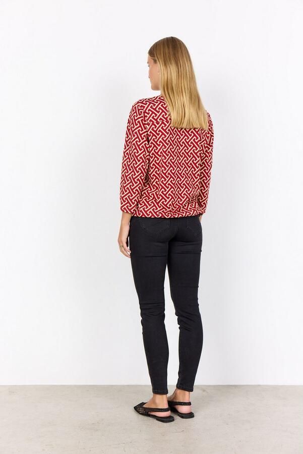 Soyaconcept Lang shirt met 3 4-mouwen model 'FELICITY' - Foto 3