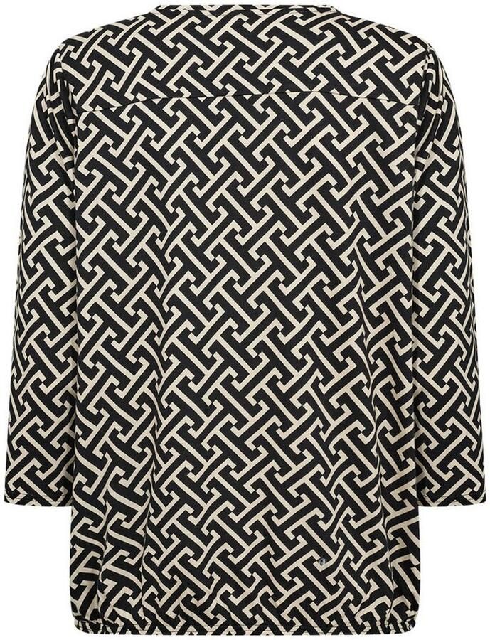 Soyaconcept Lang shirt met 3 4-mouwen model 'FELICITY'