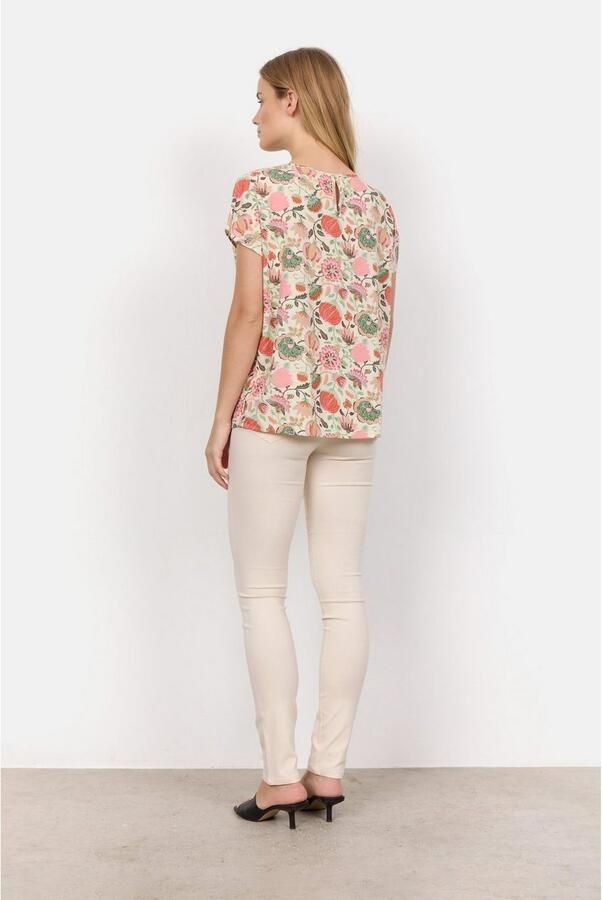 Soyaconcept Blouseshirt van viscose met all-over motief model 'Sammy' - Foto 2