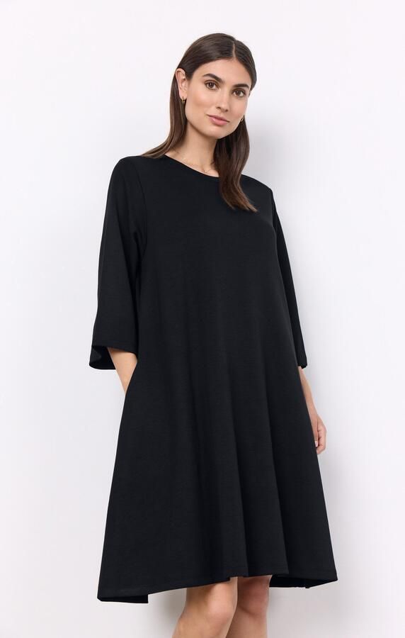 Soyaconcept Knielange jurk met ronde hals model 'BANU' - Foto 3