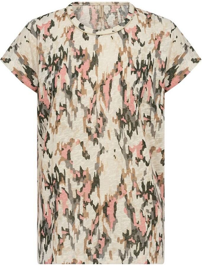 Soyaconcept Abstract Print Shirt in Perzik Multicolor Dames - Foto 2