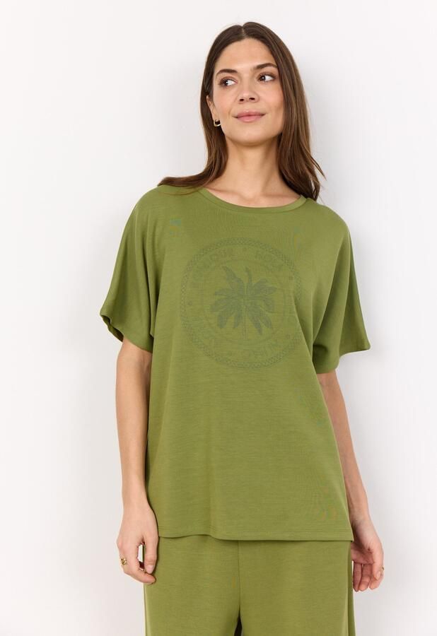 Soyaconcept Sweatshirt met labelprint model 'BANU' - Foto 4