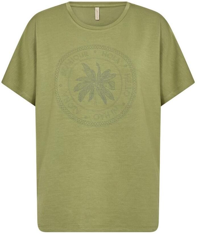 Soyaconcept Sweatshirt met labelprint model 'BANU'