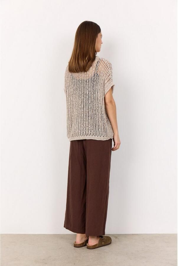 Soyaconcept Gebreide pullover met ribboorden model 'RUDY' - Foto 3