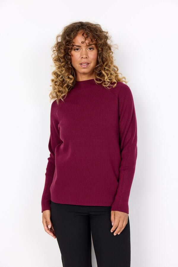 Soyaconcept Gebreide pullover met ribboorden model 'KANITA' - Foto 4