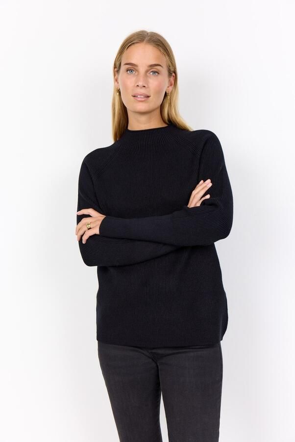 Soyaconcept Gebreide pullover met ribboorden model 'KANITA' - Foto 4