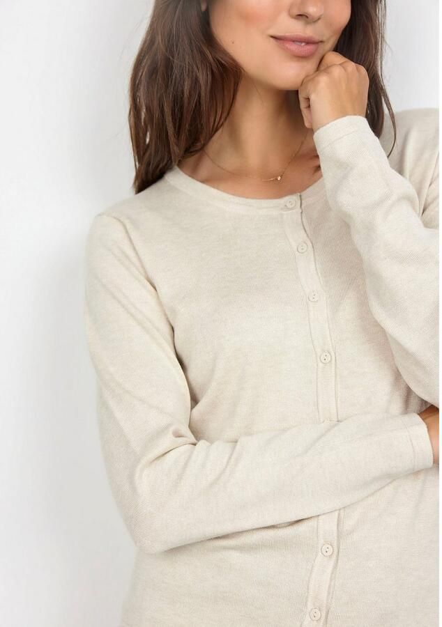 Soyaconcept Oversized gebreide pullover met ronde hals model 'Biara' - Foto 2