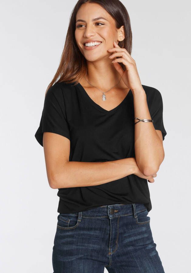 Soyaconcept Top SC-MARCIA32 van lyocell met elastan