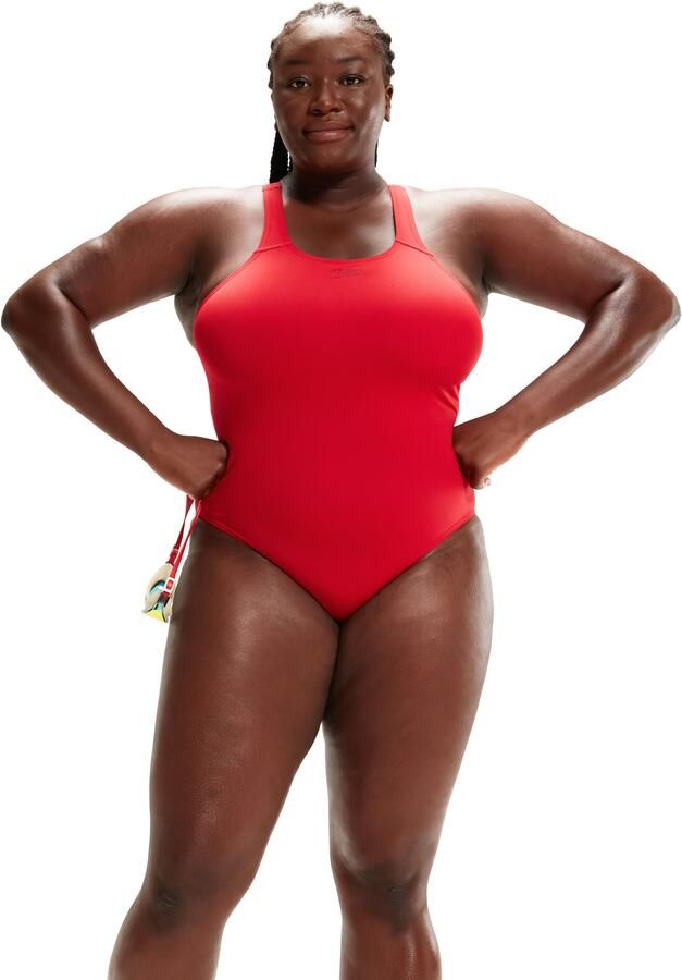 Speedo Badpak D badpak met neklijn aan de achterkant - Foto 3