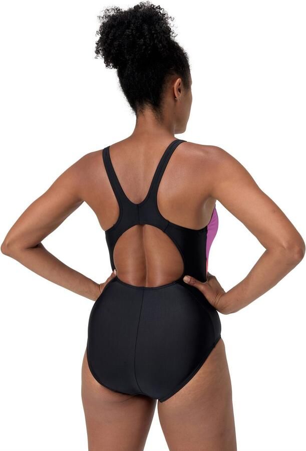 Speedo EnduraFlex sportbadpak Muscleback zwart paars