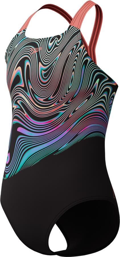 Speedo ECO+ Digital Placement Powerback Badpak Meisjes - Foto 4