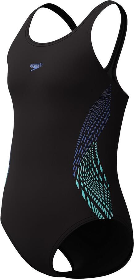 Speedo EnduraFlex sportbadpak Muscleback zwart blauw - Foto 2