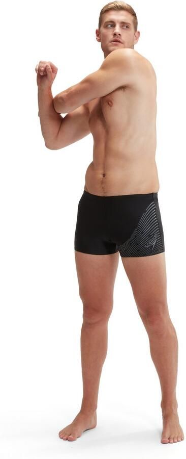 Speedo EnduraFlex zwemboxer Medley Logo zwart donkergrijs - Foto 9