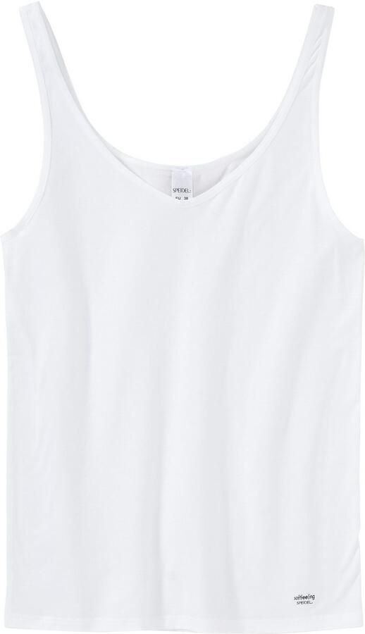 Speidel Hemd Softfeeling basic nauw v-uitsnijding zacht elastisch ademend katoenmix (2 stuks Set van 2) - Foto 3