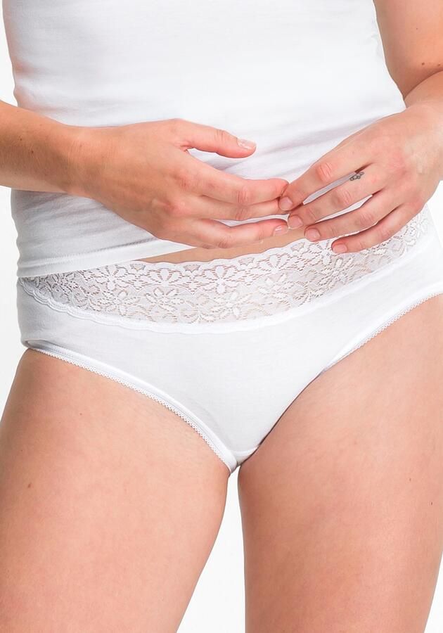 Speidel Heupslip Natalie comfortabel decoratief zacht elastisch met kant katoen (Set van 3) - Foto 2