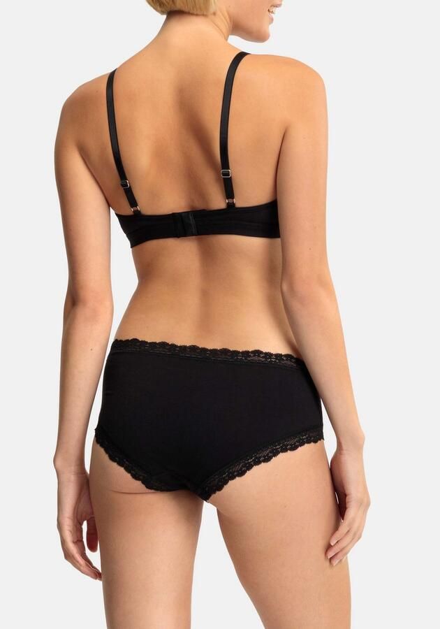 Speidel Heupslip Young Basic comfortabel zacht vrouwelijk elastisch met kant katoenmix (2 stuks Set van 2) - Foto 2