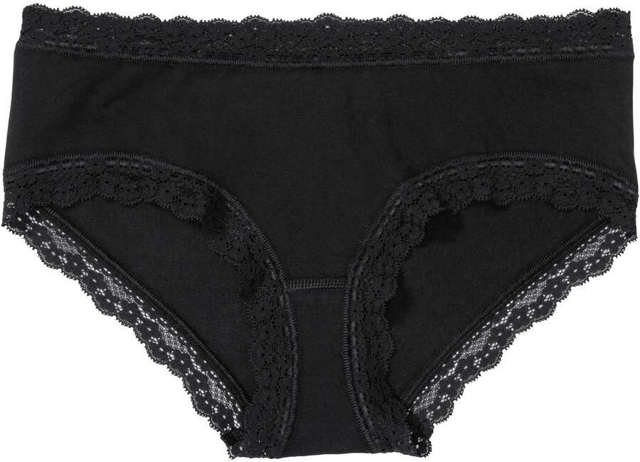 Speidel Heupslip Young Basic comfortabel zacht vrouwelijk elastisch met kant katoenmix (2 stuks Set van 2)