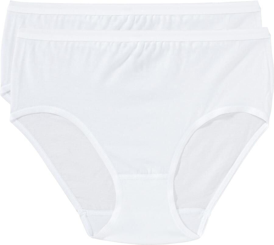Speidel Midislip Take-two zacht ademend comfortabel basic hoog uitgesneden katoenmix (2 stuks Set van 2) - Foto 3