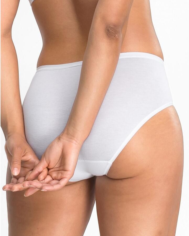 Speidel Midislip Take-two zacht ademend comfortabel basic hoog uitgesneden katoenmix (2 stuks Set van 2) - Foto 2