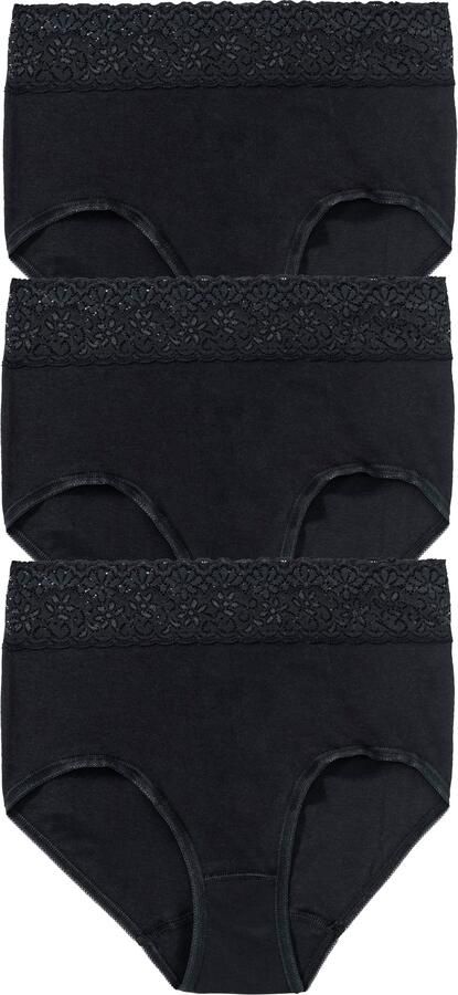 Speidel Tailleslip Natalie comfortabel decoratief zacht elastisch met kant katoen (Set van 3) - Foto 3