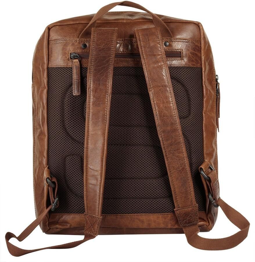 Spikes & Sparrow Aktetas echt leder