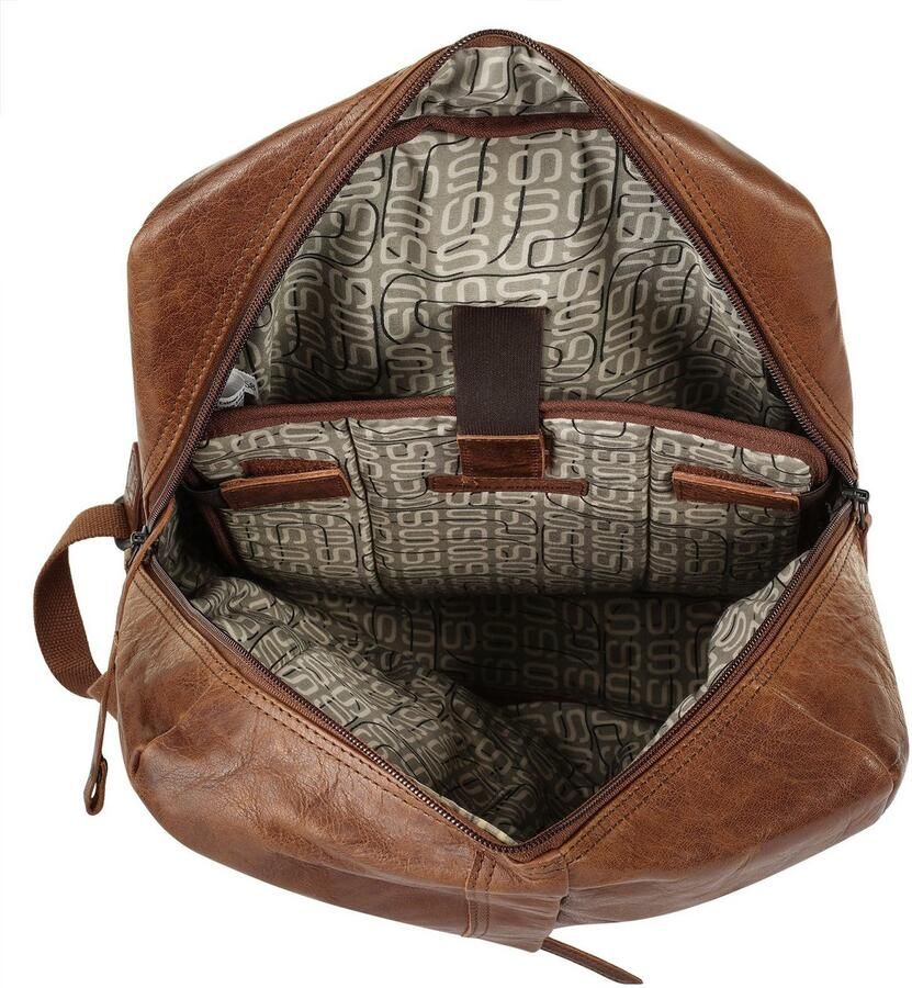 Spikes & Sparrow Aktetas echt leder - Foto 3