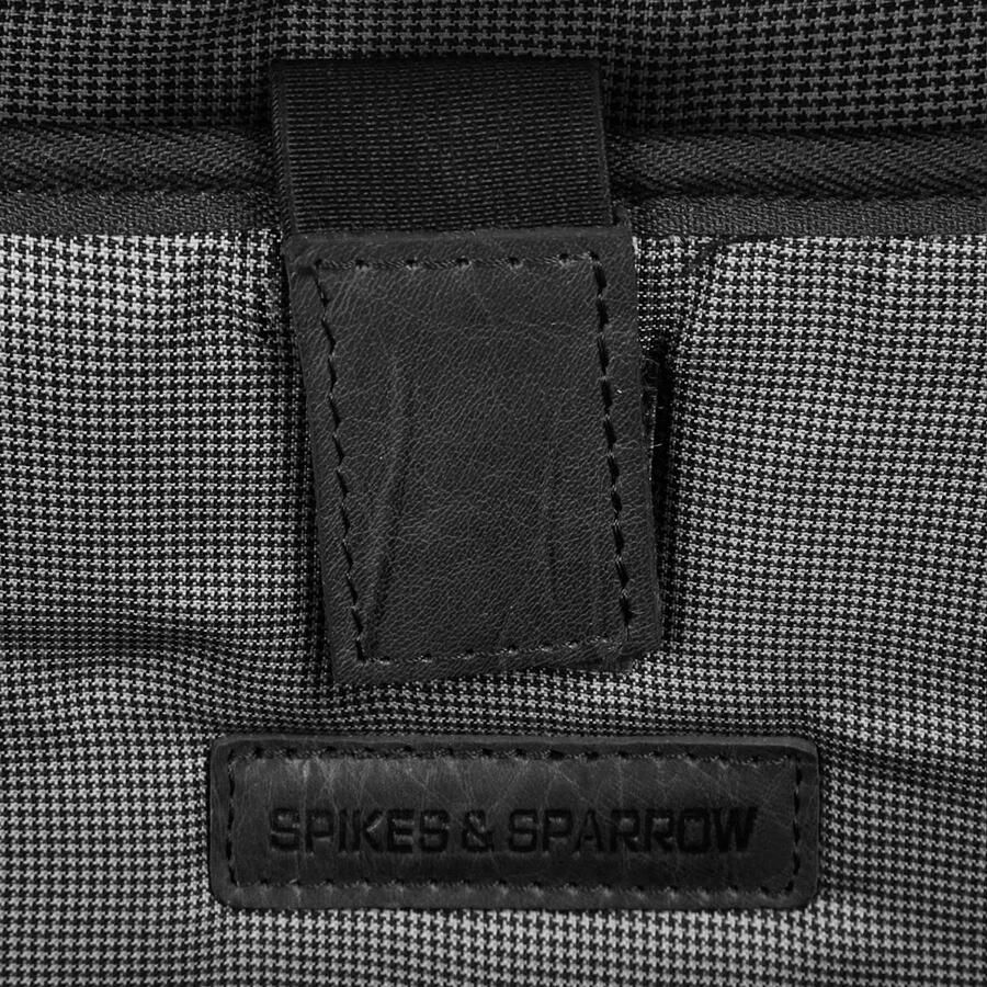 Spikes & Sparrow Aktetas echt leder