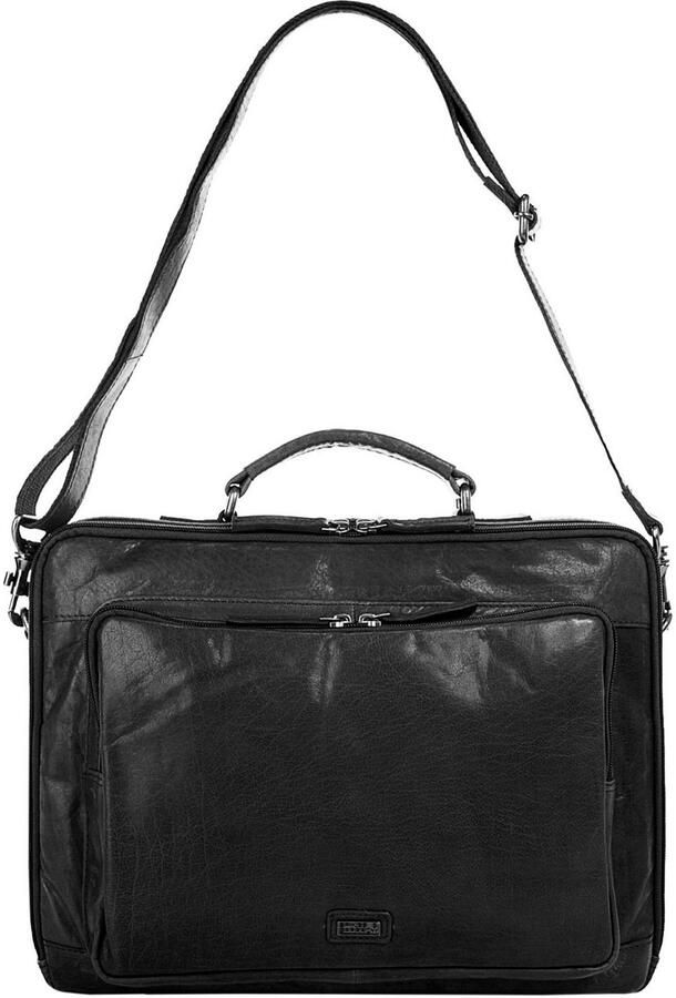 Spikes & Sparrow Aktetas echt leder - Foto 5