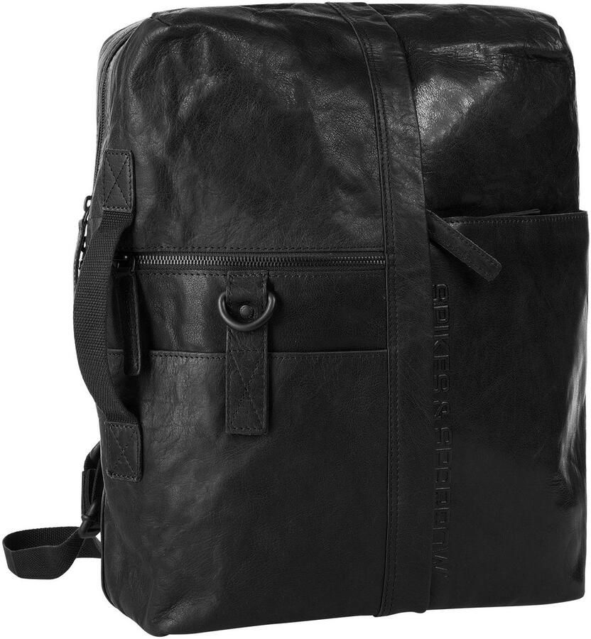 Spikes & Sparrow Aktetas echt leder - Foto 2