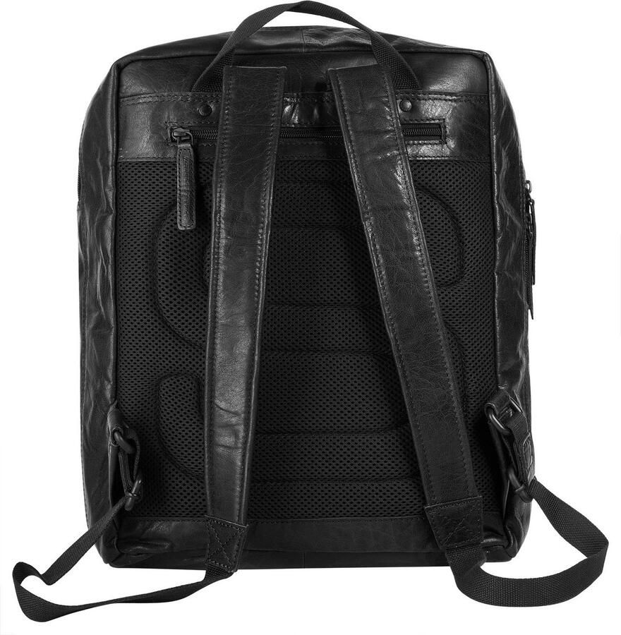 Spikes & Sparrow Aktetas echt leder