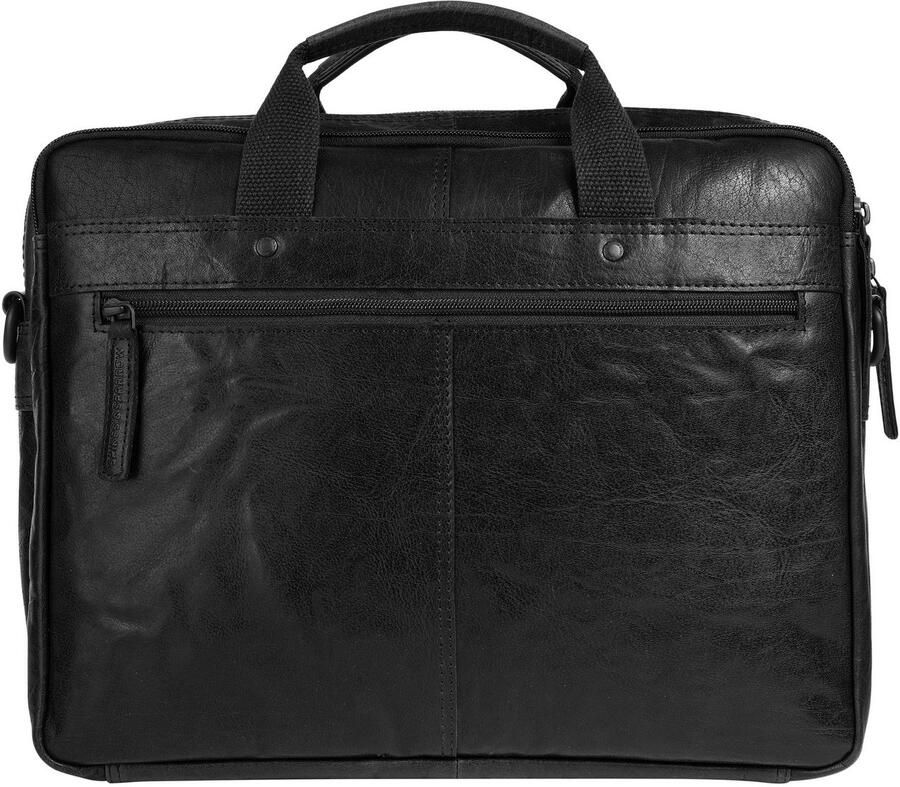 Spikes & Sparrow Aktetas echt leder - Foto 2