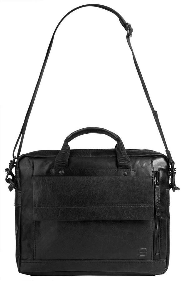 Spikes & Sparrow Aktetas echt leder - Foto 4