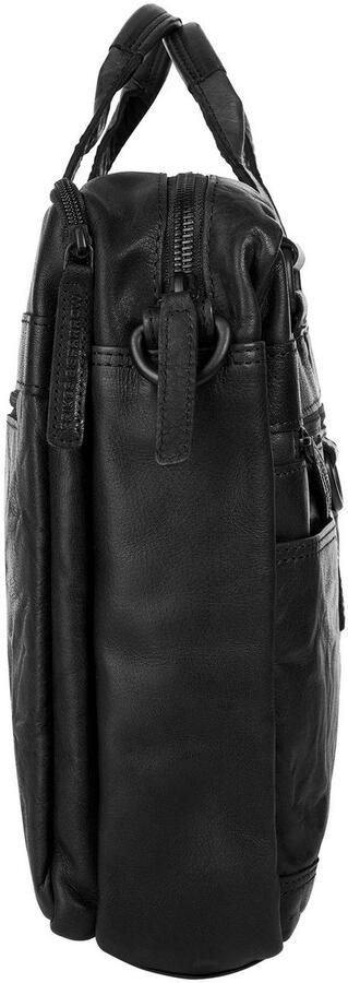 Spikes & Sparrow Aktetas echt leder - Foto 4