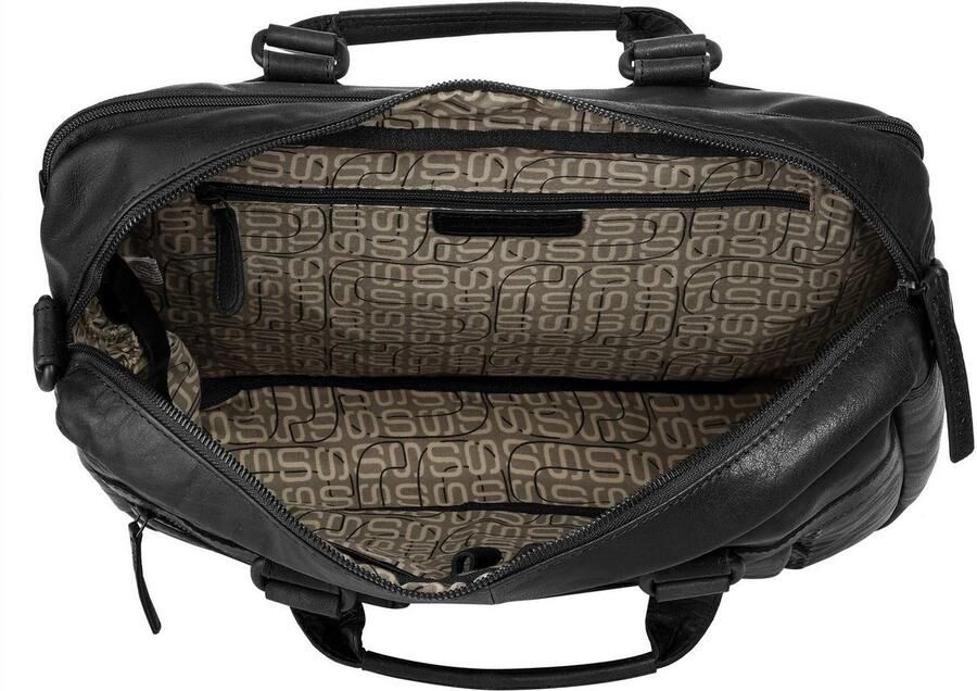 Spikes & Sparrow Aktetas echt leder - Foto 2