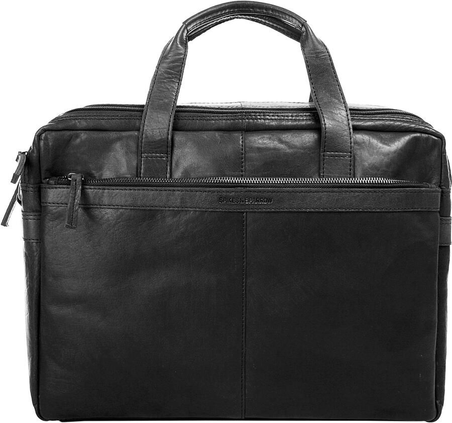 Spikes & Sparrow Aktetas echt leder - Foto 6