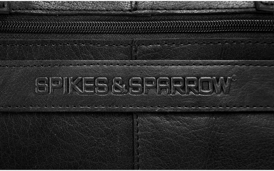 Spikes & Sparrow Aktetas echt leder - Foto 4