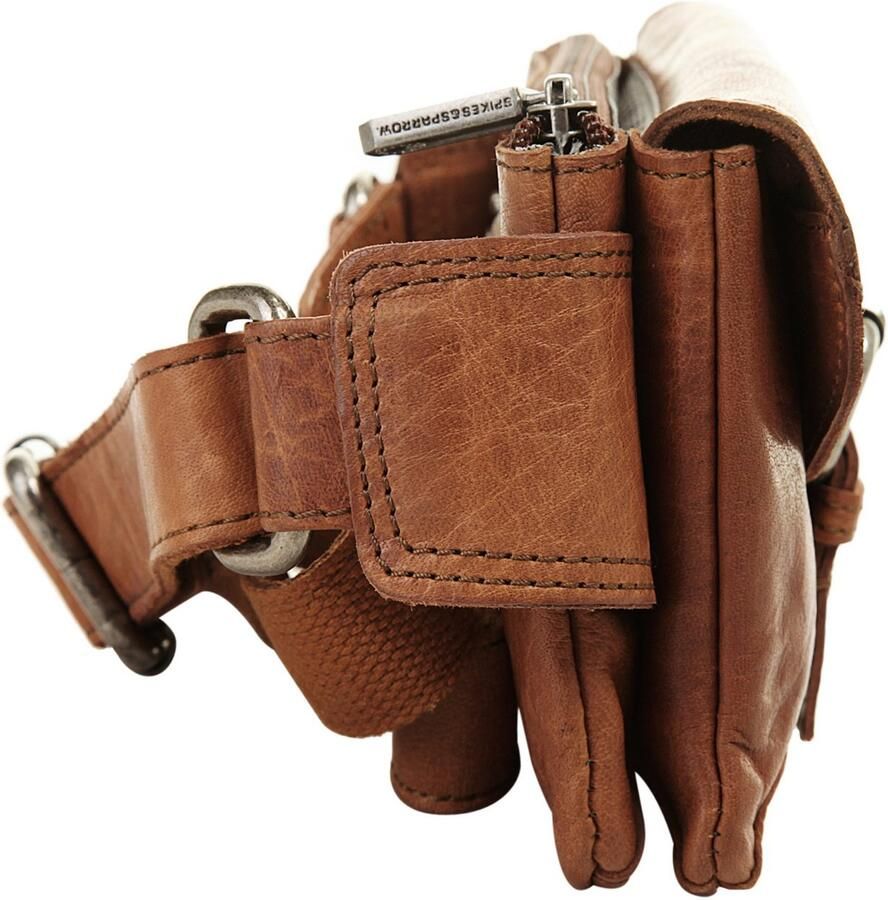Spikes & Sparrow Heuptasje echt leder