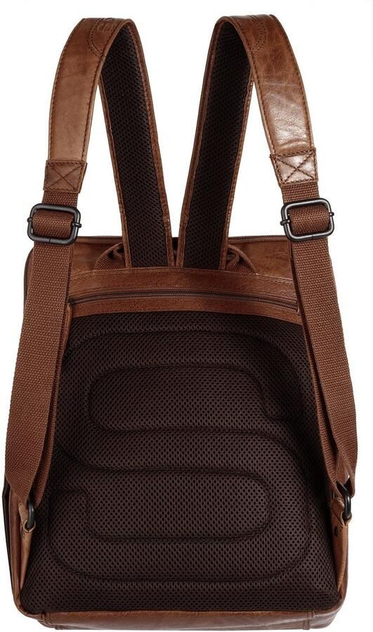 Spikes & Sparrow Laptoprugzak echt leder - Foto 5