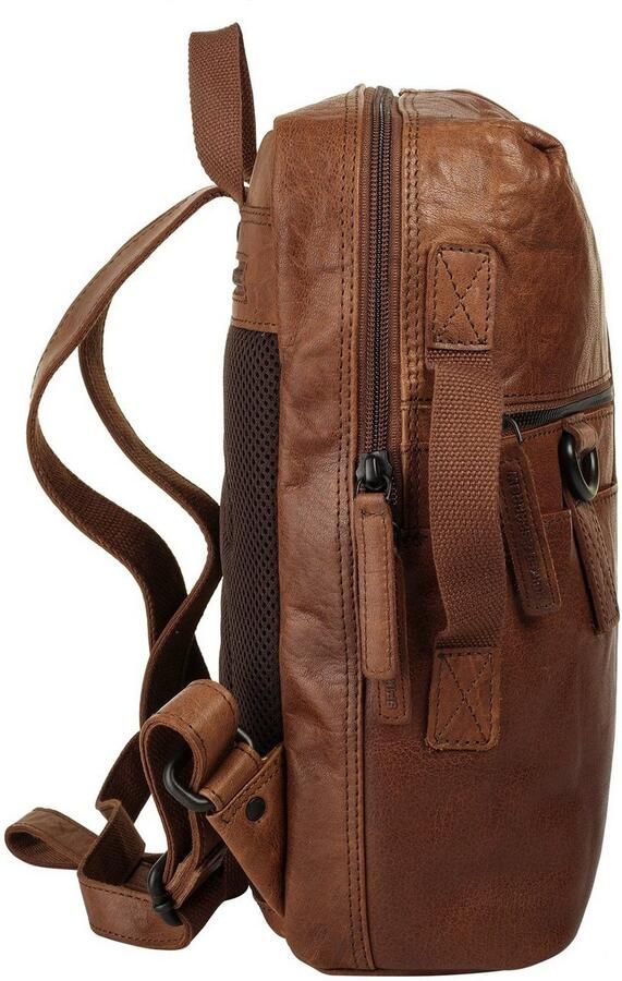 Spikes & Sparrow Laptoprugzak echt leder - Foto 4