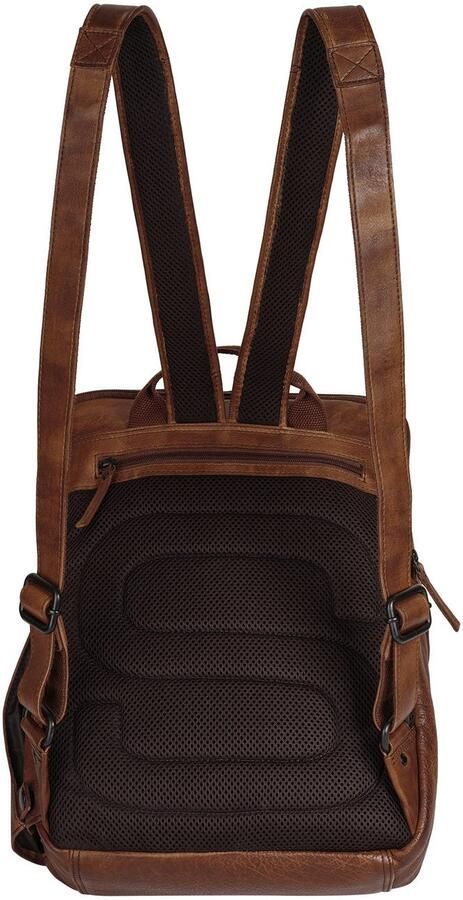 Spikes & Sparrow Laptoprugzak echt leder - Foto 5