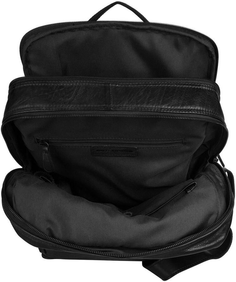 Spikes & Sparrow Laptoprugzak echt leder - Foto 3