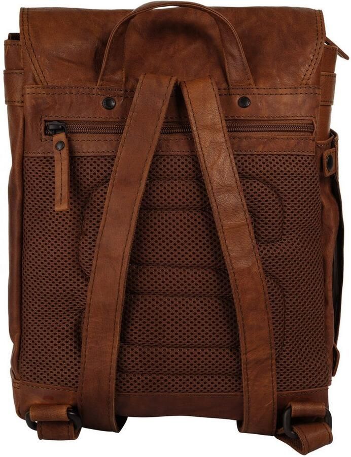 Spikes & Sparrow Laptoprugzak echt leder - Foto 6