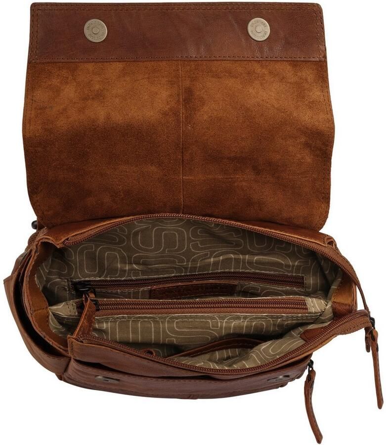 Spikes & Sparrow Laptoprugzak echt leder - Foto 3