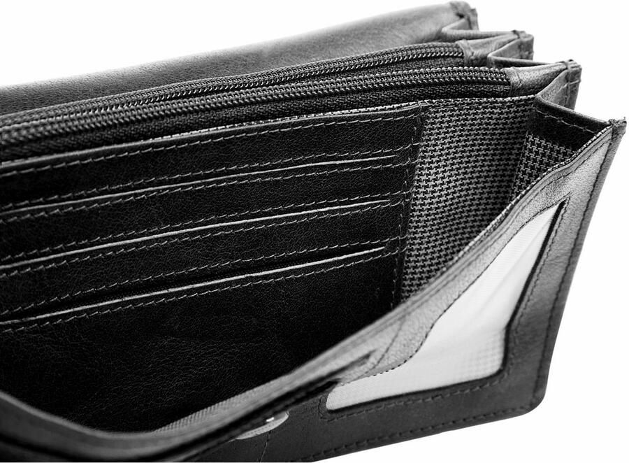 Spikes & Sparrow Portemonnee echt leder - Foto 3