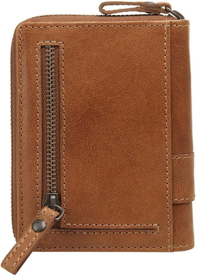 Spikes & Sparrow Portemonnee RFID echt leder