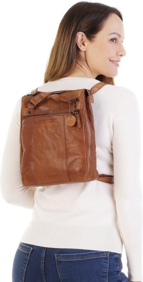 Spikes & Sparrow Rugzak echt leder - Foto 5